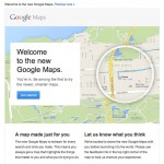 Google Maps Welcome