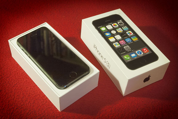 First sight of my very own iPhone